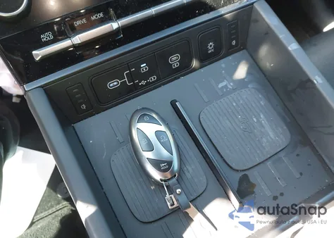 2025 Hyundai Santa Fe Hybrid Calligraphy from USA, damaged, VIN 5NMP54G19SH019851